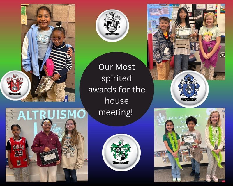 House Meeting winners of our most spirited award