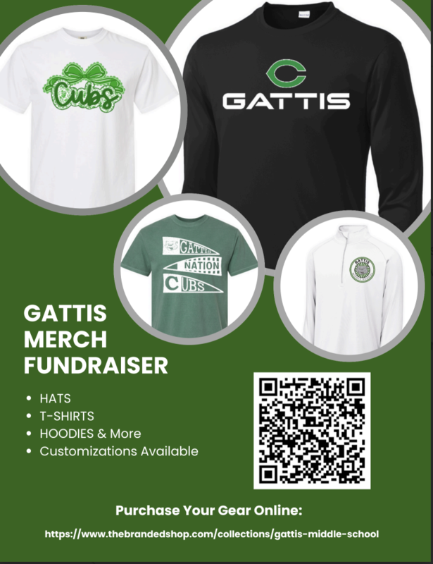 Gattis Merch fundraiser
