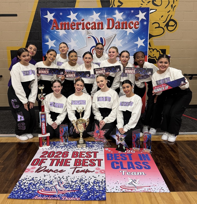 Wildcadettes with their awards