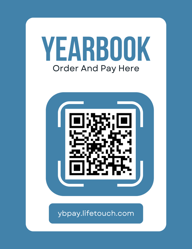 QR Code to scan for Yearbook Order and Pay