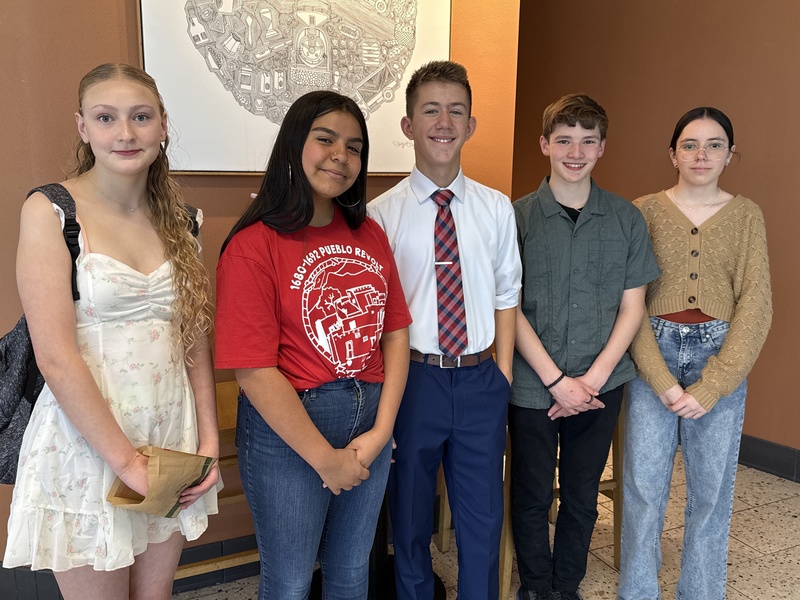 Five Gattis students smiling