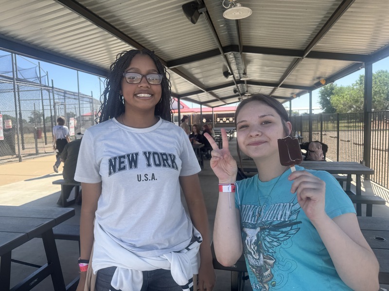 Amistad students enjoy the house celebration at Clovis Family Fun Center