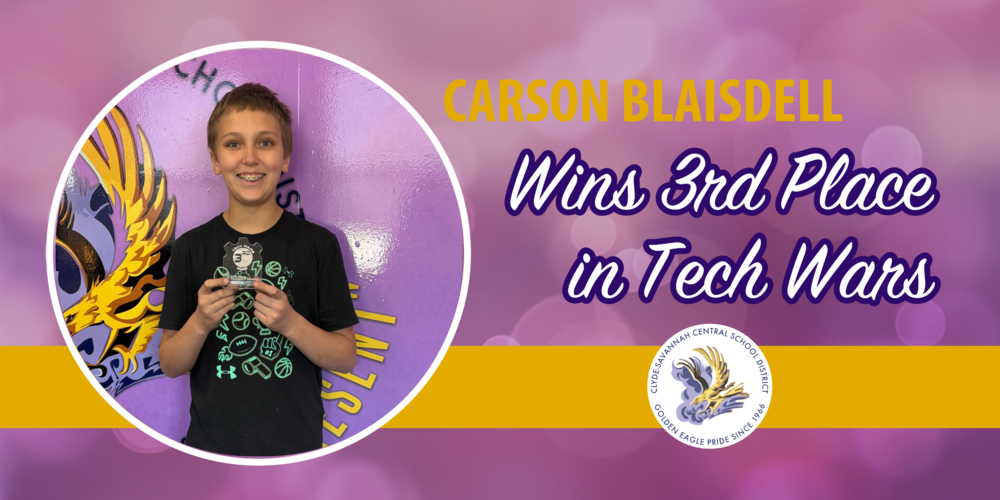 carson blaisdell wins tech wars award