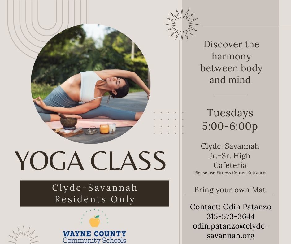 yoga flyer