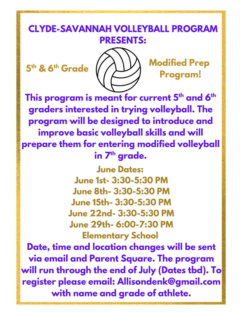 modified prep volleyball program