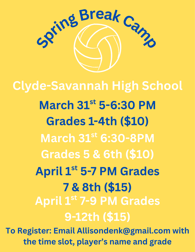 spring break volleyball camp