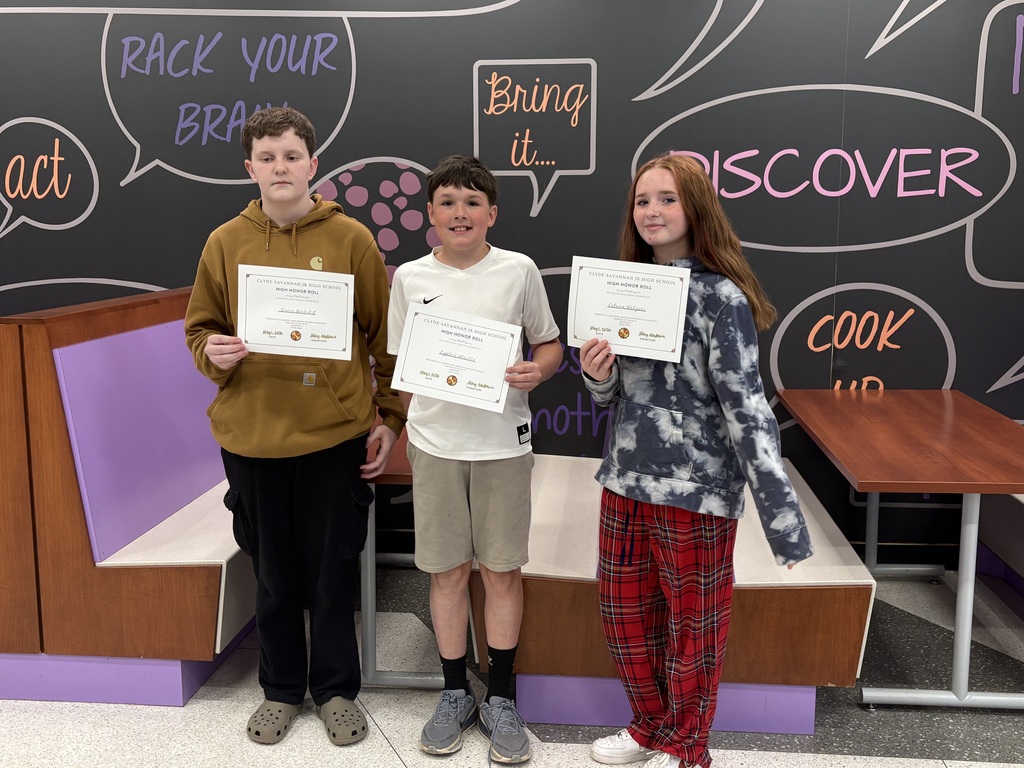 honor roll recipients