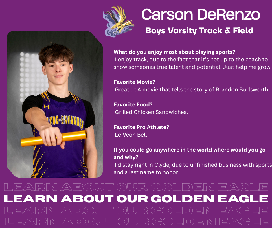 athletes of the month