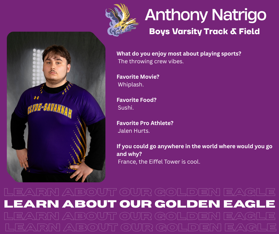 athletes of the month