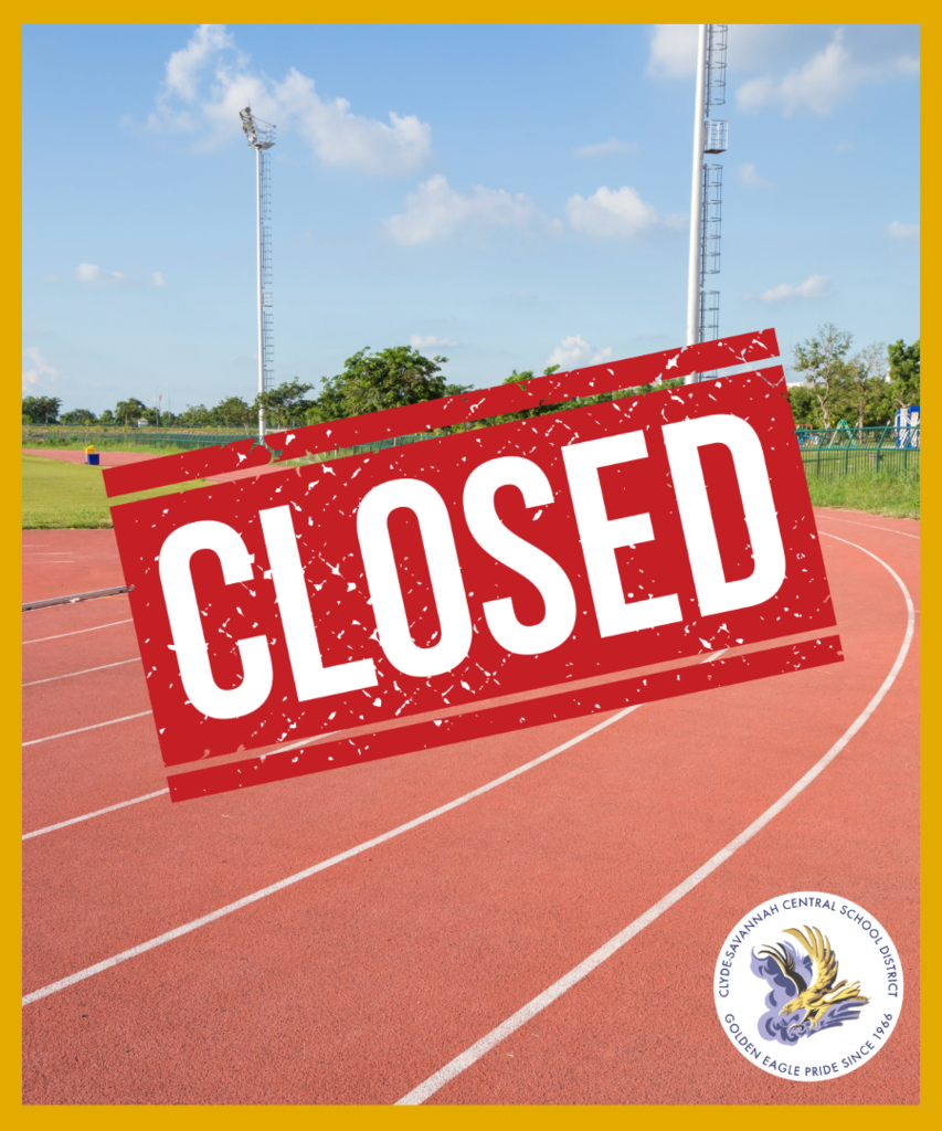 track is closed