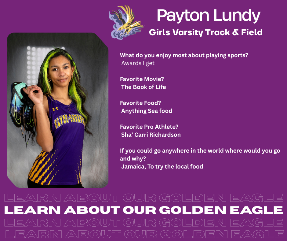 athlete of the month