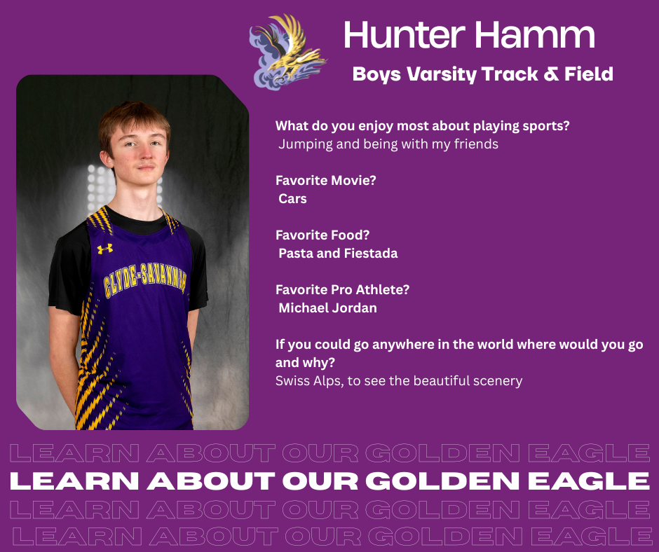 athlete of the month