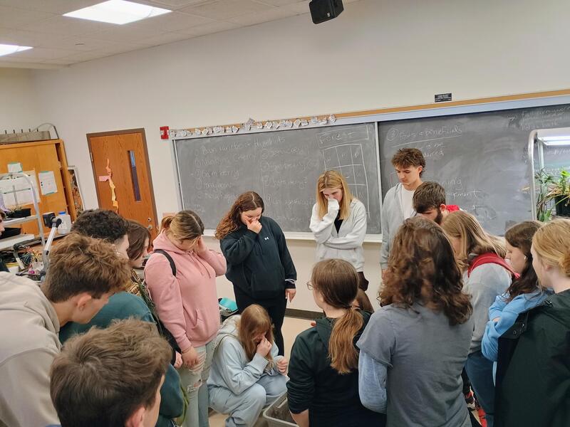 students at classroom