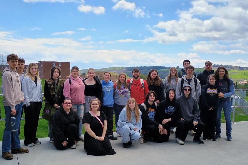 students in group photo