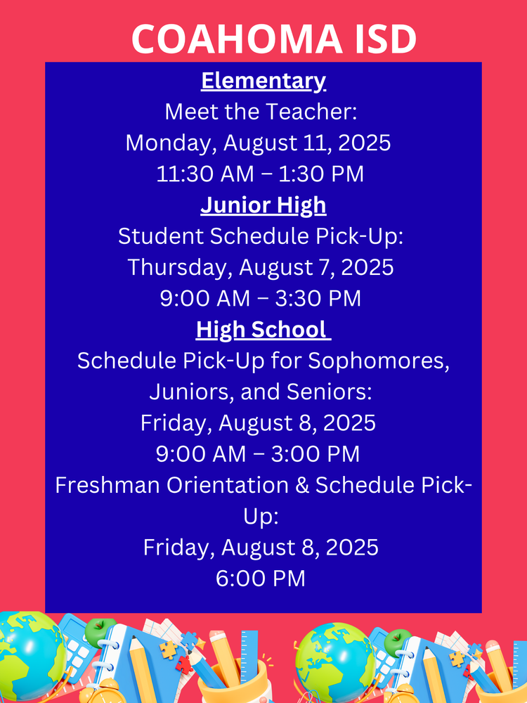 Back to School Events