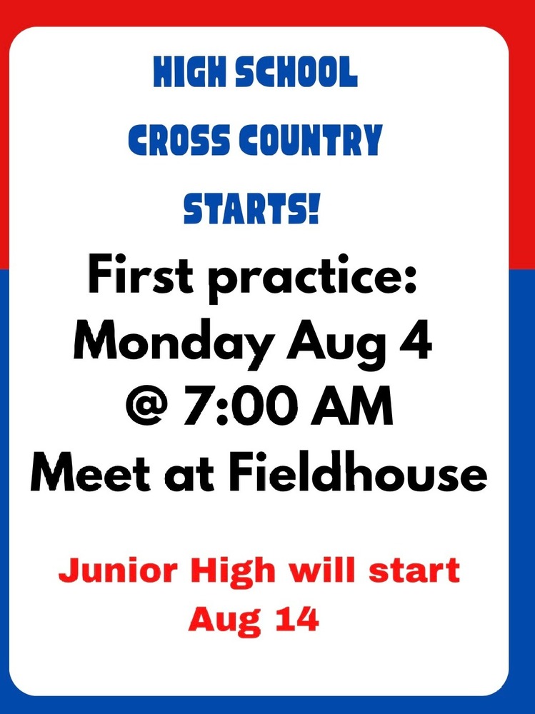 Cross Country Announcement