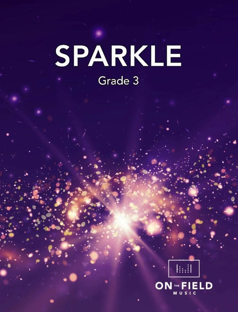 Picture of lights with the word sparkle