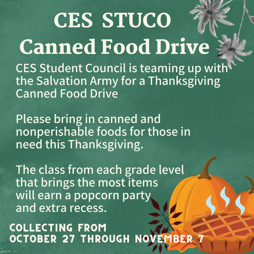 STUCO Canned Food Drive