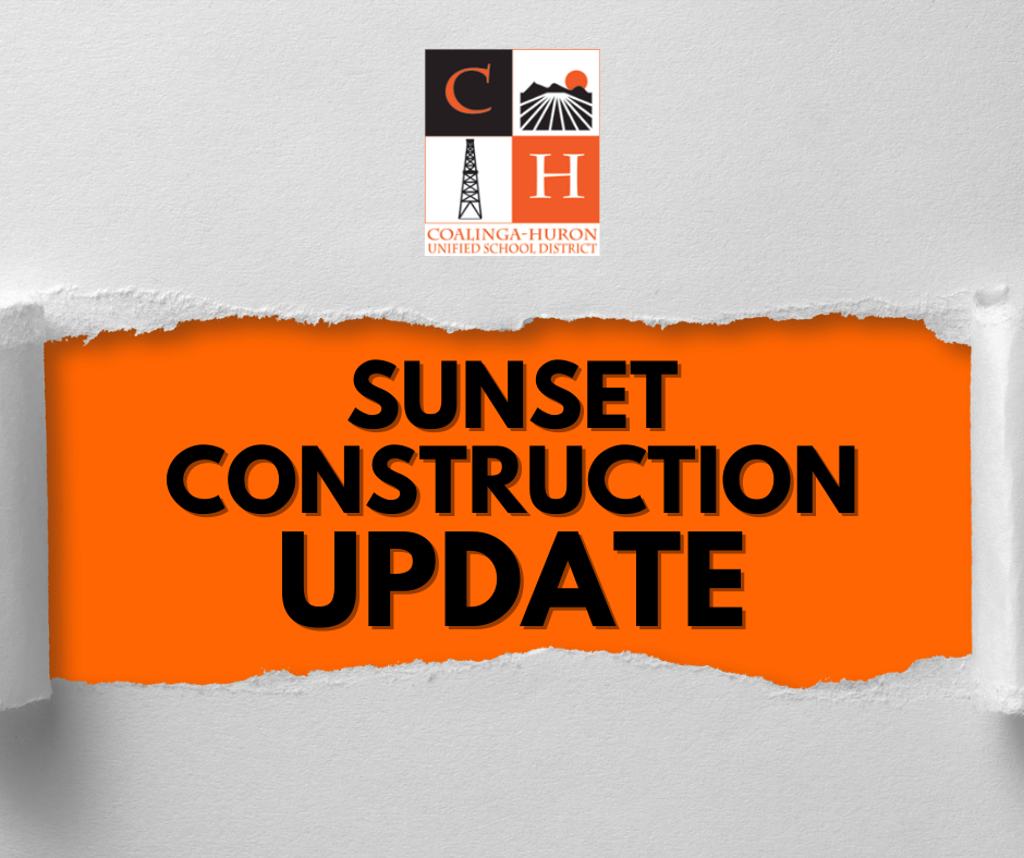 Sunset Construction Update