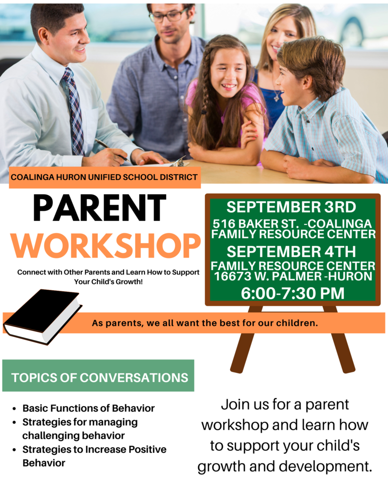 Parent Workshop: Behavior