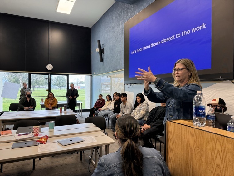 Students attending the Guiding Coalition
