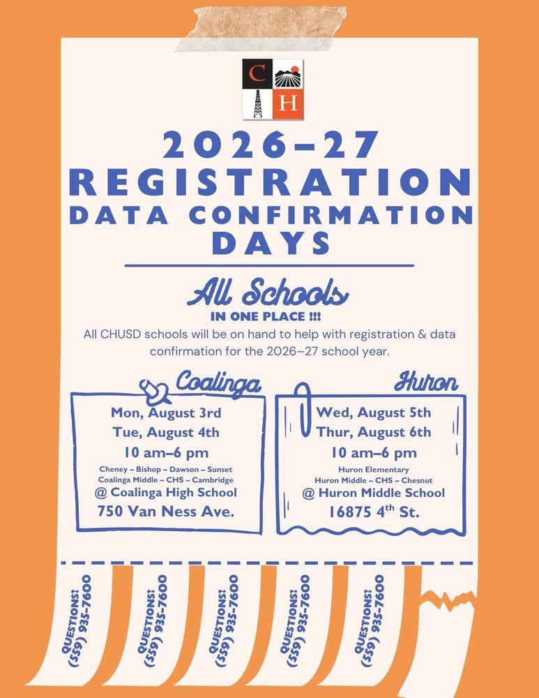 Data Confirmation Day Flyer