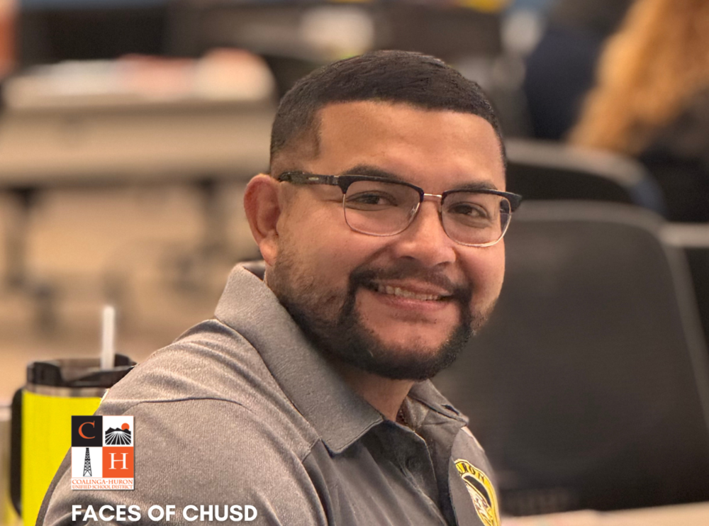 Faces of CHUSD - Alfonso Solorio, Assistant Principal, Huron Elementary School