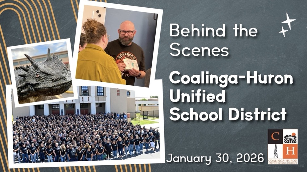 CHUSD Behind the Scenes - Jan 30, 2026