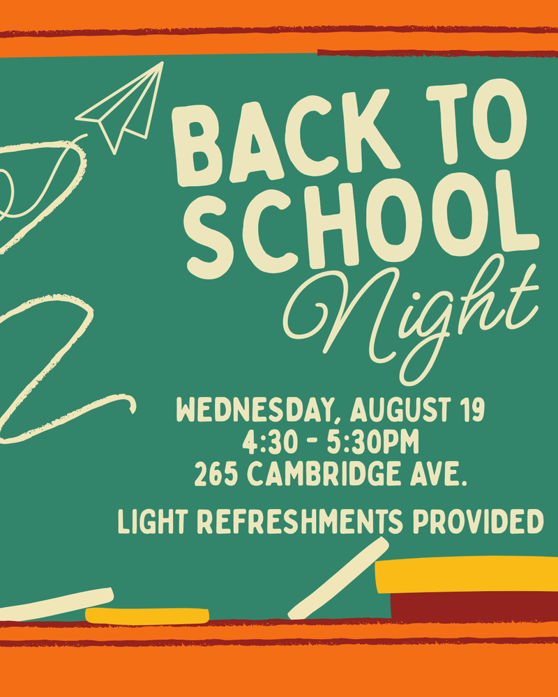 back to school night