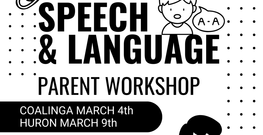 Speech & Language Parent Workshop