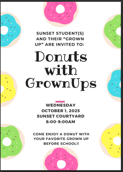 Donuts with Grown Ups