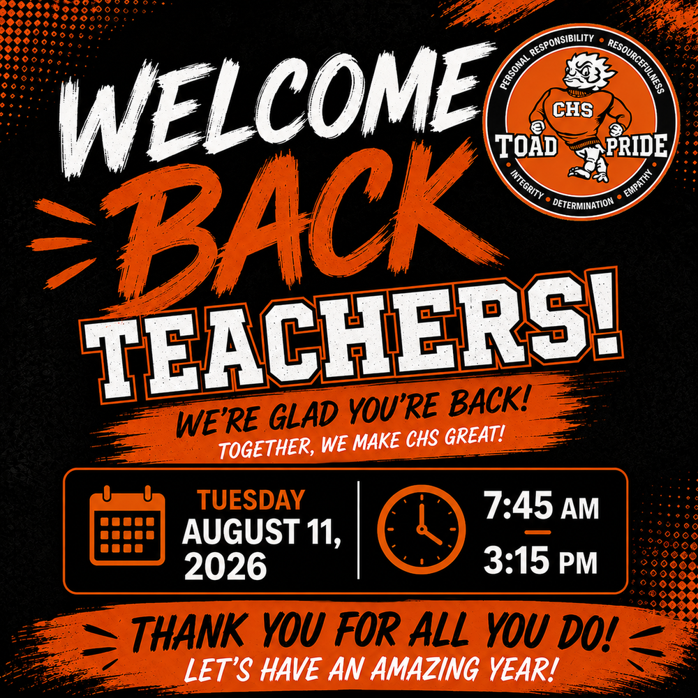 Welcome Back Teachers