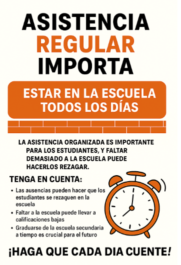 Attendance Matter in Spanish
