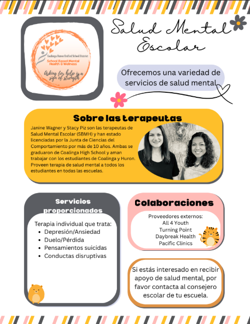 school based mental health therapists and services they provide