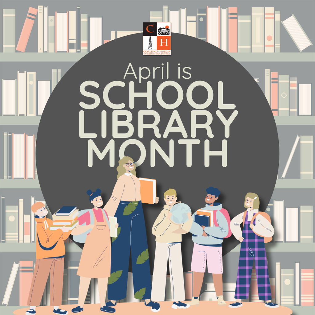 April is School Library Month