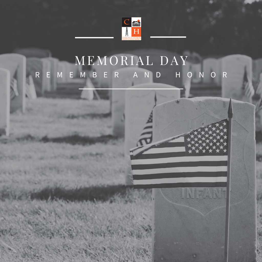 Memorial Day - Remember and Honor