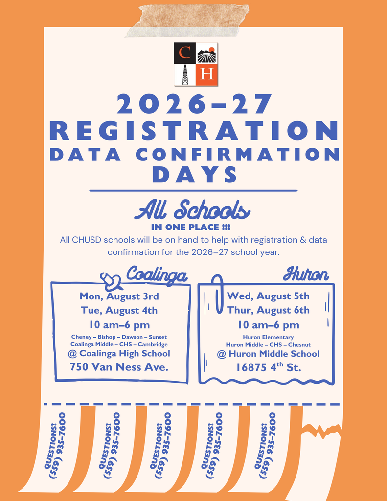 2026-27 Registration/Data Confirmation Days flyer