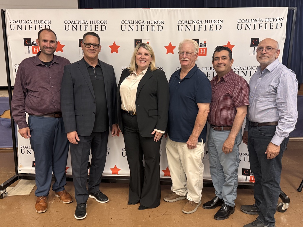CHUSD Board of Trustees with Dr. Moore and Dr. Lawrence