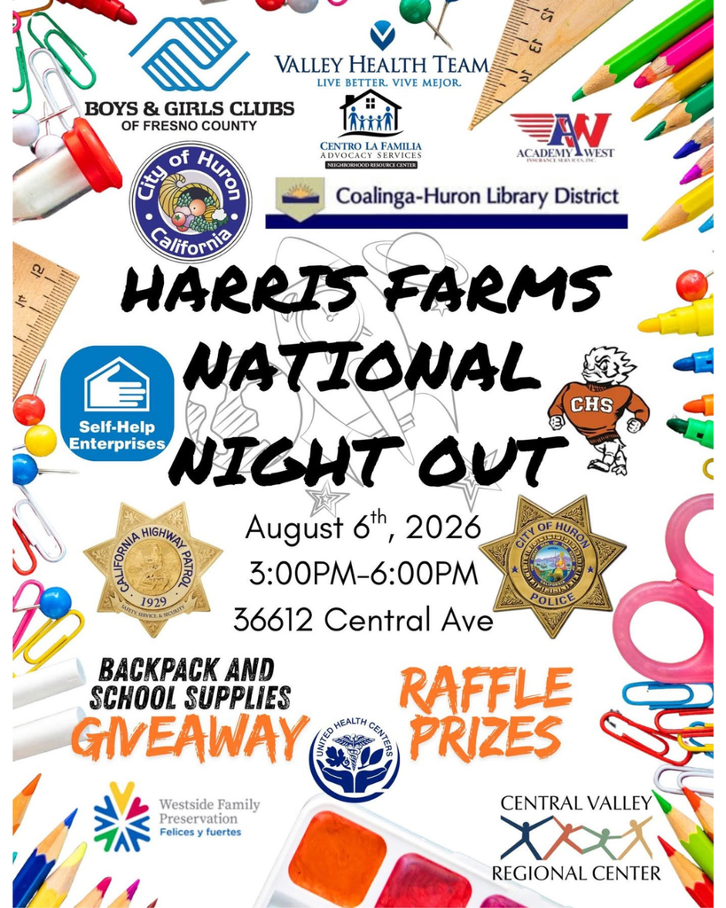 National Night Out 2026 Huron