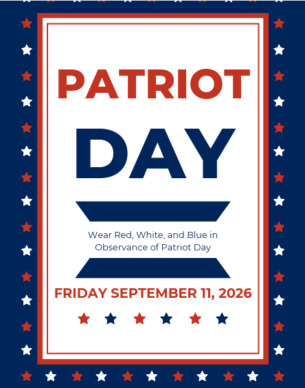 Patriot Day Flyer 2026