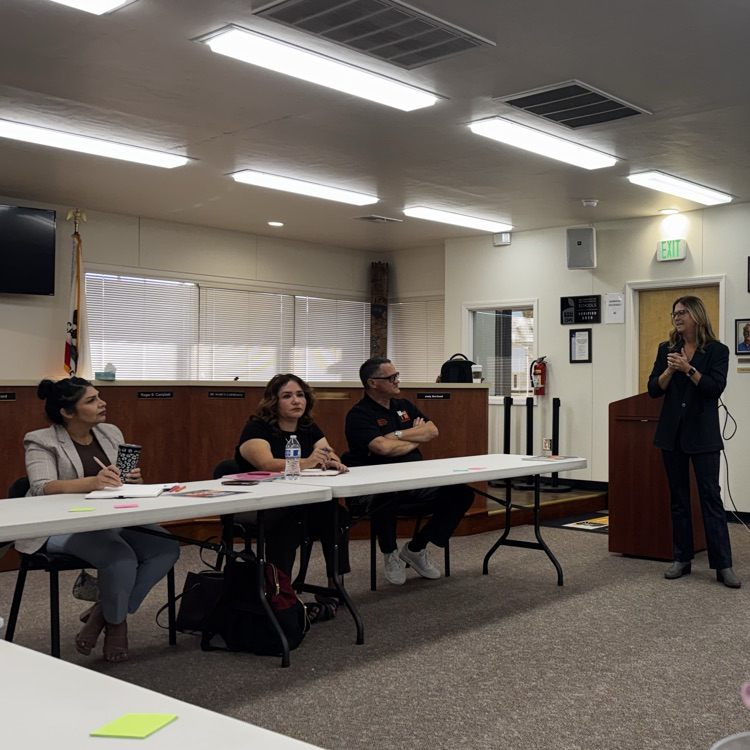 Catina with Learner-Centered Collaborative works with CHUSD administrators 