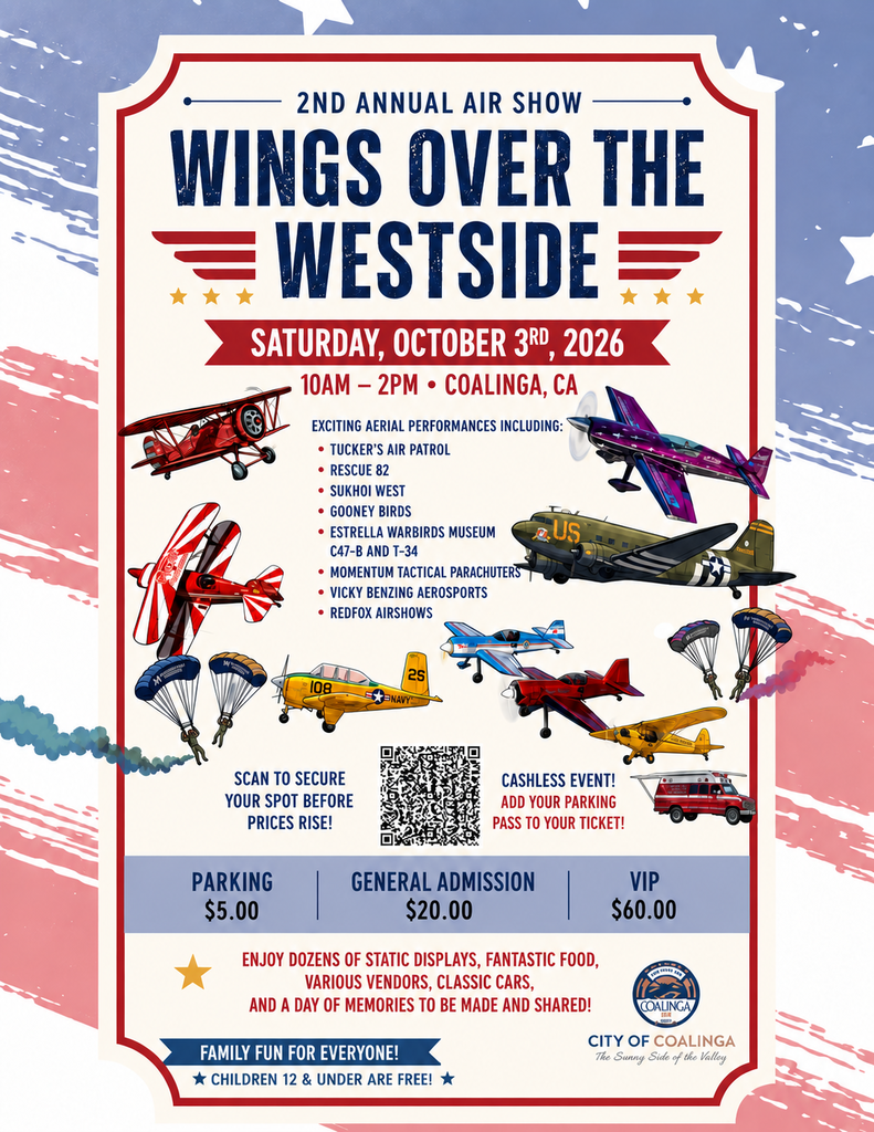 Wings Over the Westside flyer