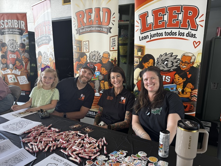 CHUSD at the Coalinga Fire Dept Open House