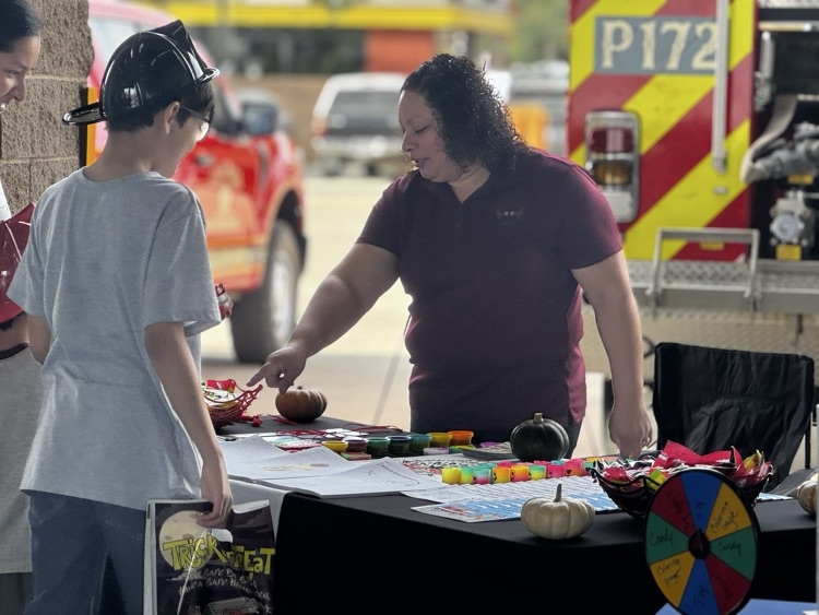 Coalinga-Huron Family Engagement Center at the Coalinga Fire Dept Open House