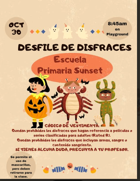 Costume Parade Spanish 2026