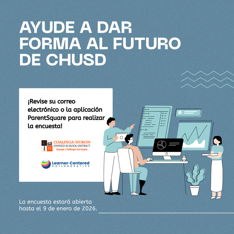 Help Shape the Future of CHUSD in Spanish