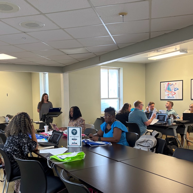 Presentations at Instructional Coaches Meeting
