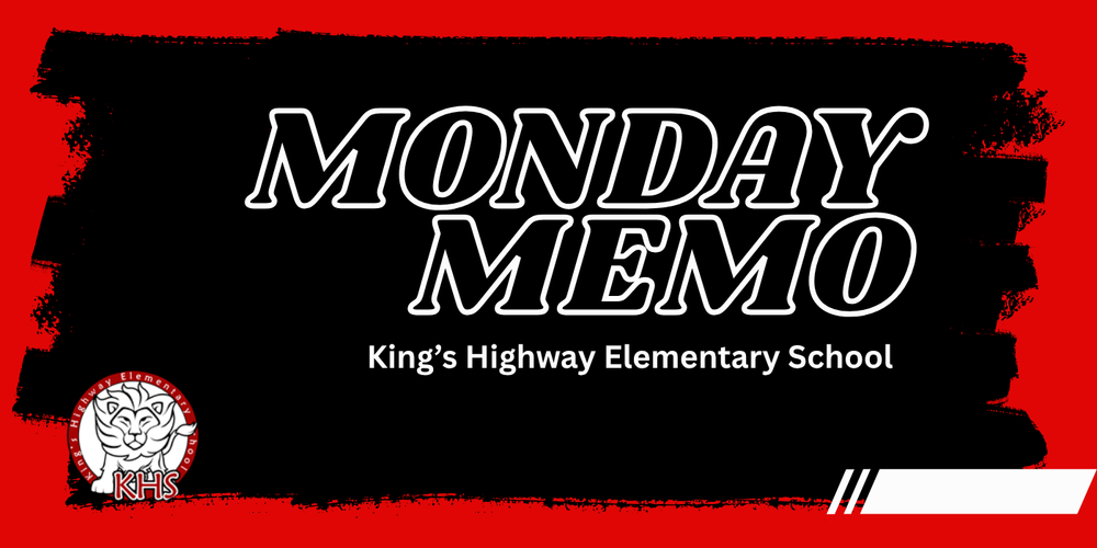 Monday Memo