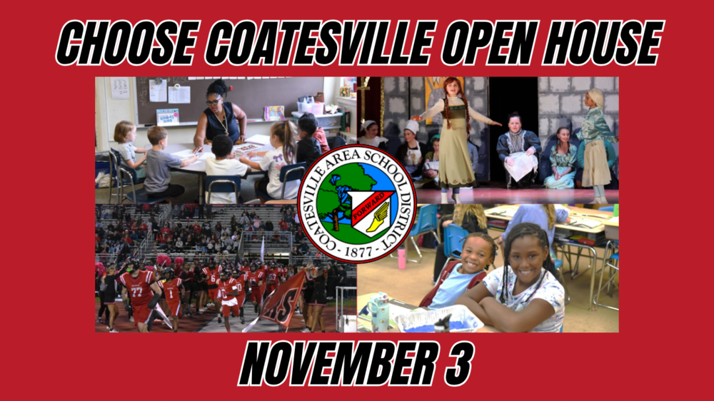 Choose Coatesville Open House on November 3 web banner