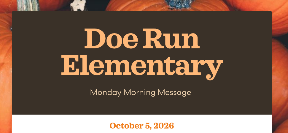 Doe Run MMM 10-5-26